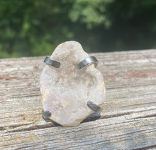 Load image into Gallery viewer, Clear Quartz Druzy Ring
