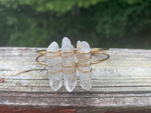 Load image into Gallery viewer, Clear quartz bangle
