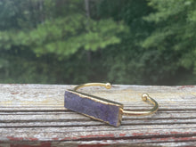Load image into Gallery viewer, Amethyst bangle
